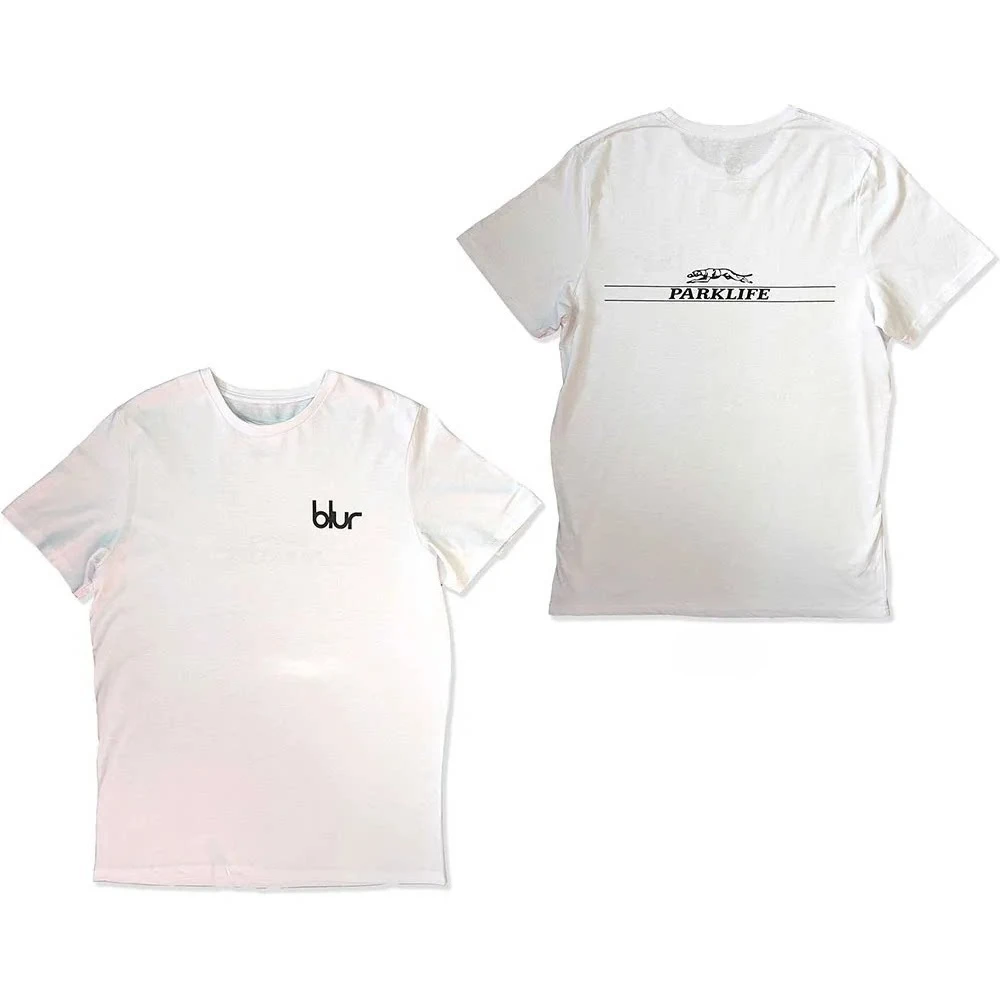 Summer 2026 Blur Band's British Rock Punk Music Cotton Loose-fit Ready-to-wear American Casual Printed Short-sleeved T-shirt