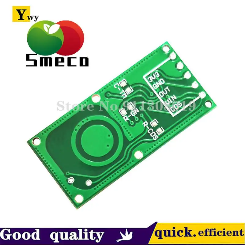 2 Stks/partij RCWL-0516 Microgolf Radarsensormodule Menselijk Lichaam Inductieschakelmodule Intelligente Sensor