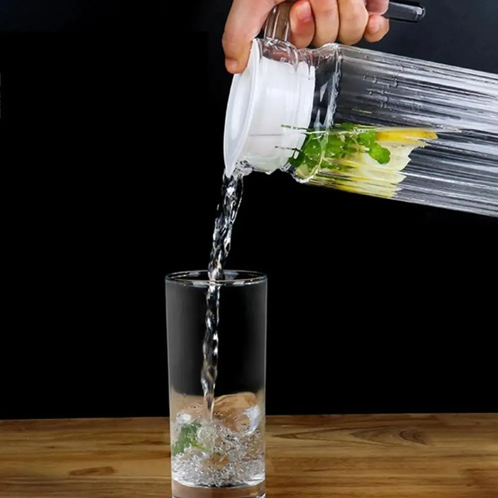 New Plastic Lids Covers New Anti Dust Non Splash Bottle Plugs Accessory Glass Water Carafe Leak Proof Caps for Bistro Pitcher