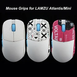 BTL Mouse Grip Tape Lizard Skin Skate Handmade Sticker Non Slip Suck Sweat for LAMZU Atlantis Mini Without Mouse