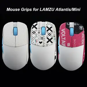 Mouse Grip Tape Skate Handmade Sticker Non Slip Lizard Skin Suck 