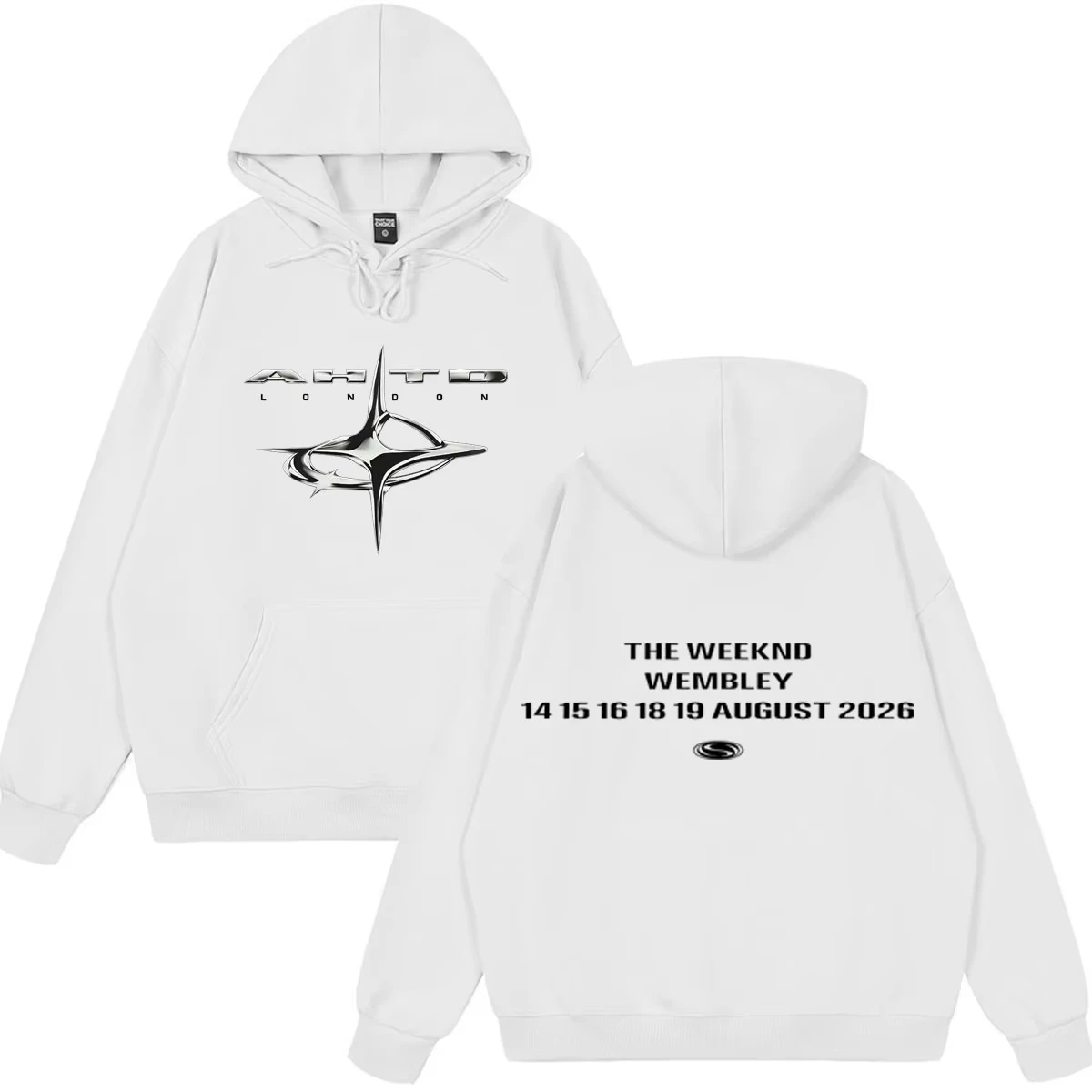 2026 New The Weeknd XO After Hours Til Dawn Print Hoodie Men Women Gothic Punk Pullover Long Sleeves Loose Ca