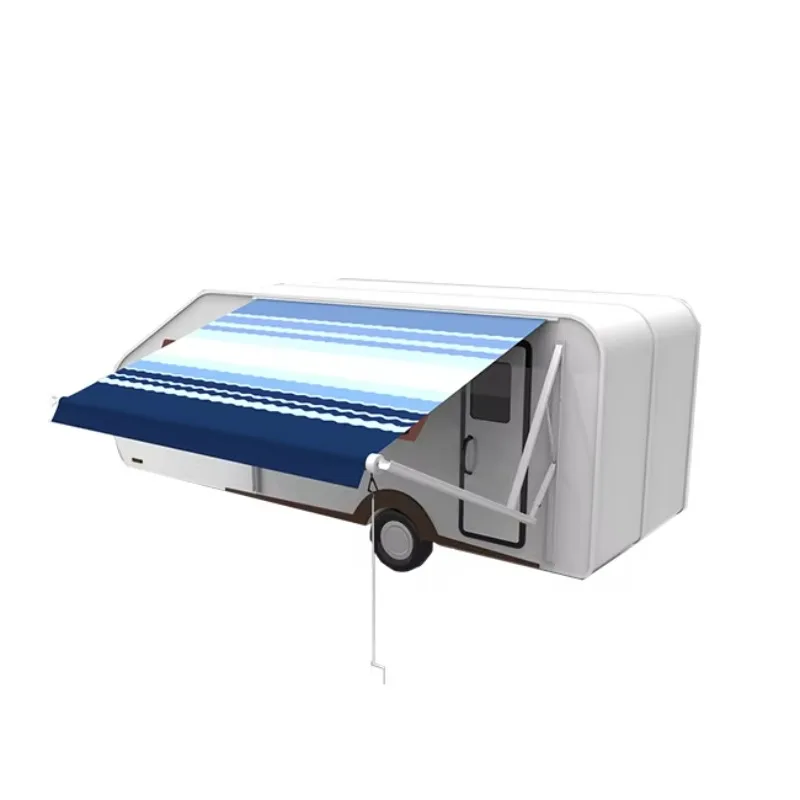 

Top Sun Shade Strong Waterproof Trailer Motorhome Truck RV Caravan Camper Awning With Roll Out System