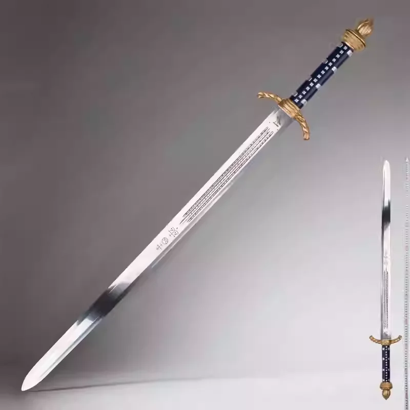 Medieval Wonder Woman Sword Gal Gadot's God-slaying Sword cosplay film katana Stainless Steel Blade Not sharp role-playing Gift