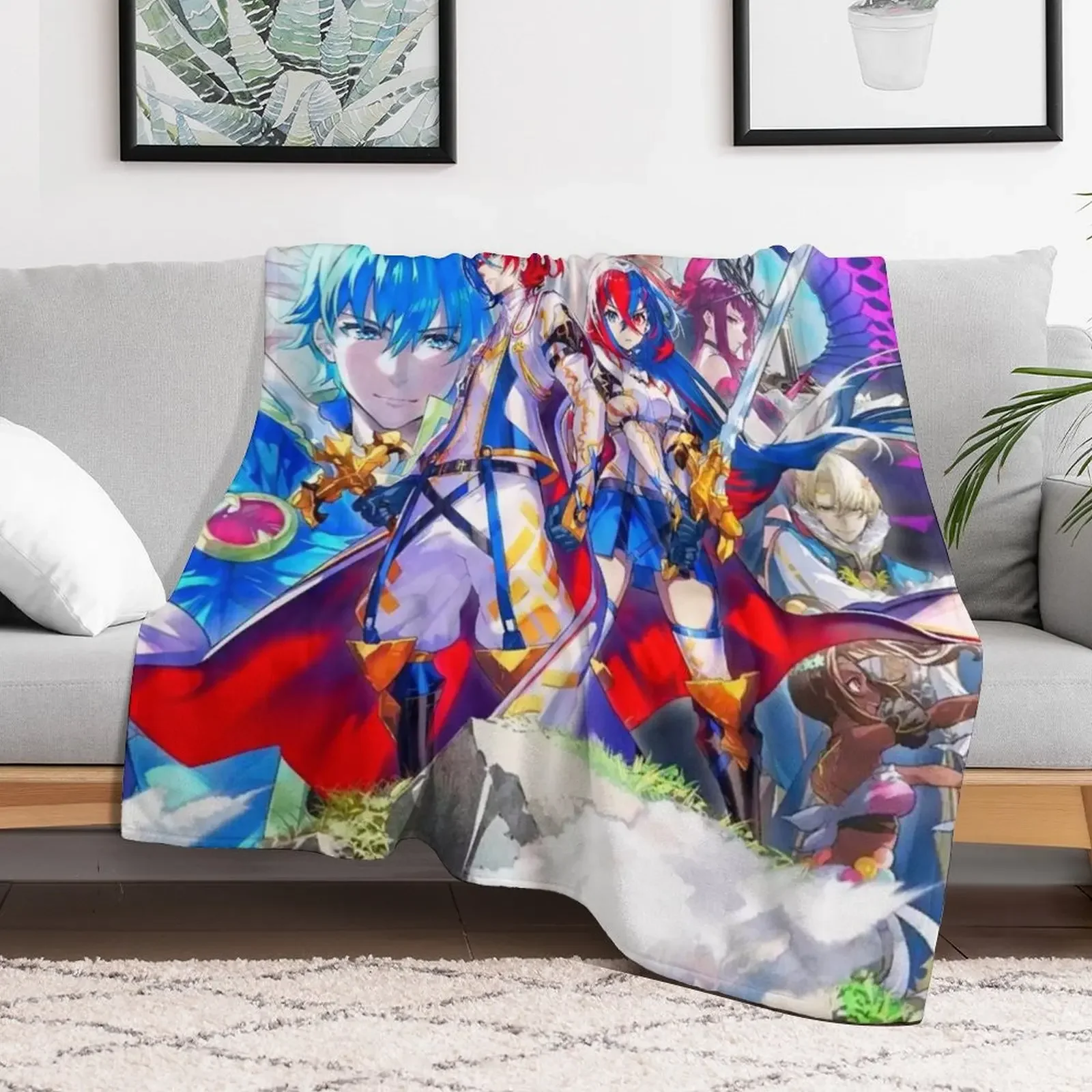 Fire Emblem-Engage Throw Blanket for babies valentine gift ideas Flannels Blankets