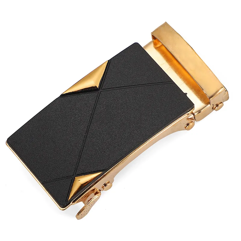 3.5cm Automatic Buckle Iron Sheet Korean Version Fashionable Men's Business Travel High-Quality Jeans Belt Buckle Accessories