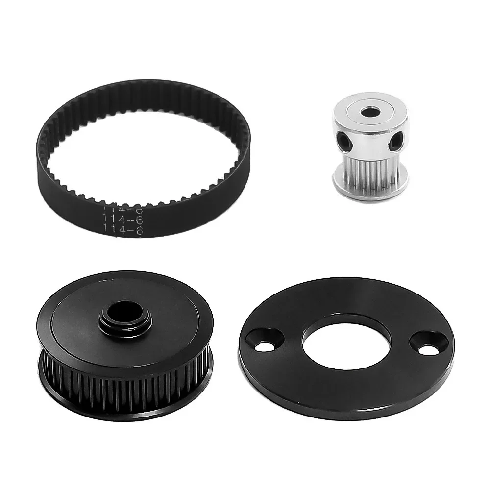 TT-02 Low Noise Belt Drive 16T 40T Transmission Gears System DIY Modify Upgrade Parts for Tamiya TT02 TT-02 1/10 RC Car