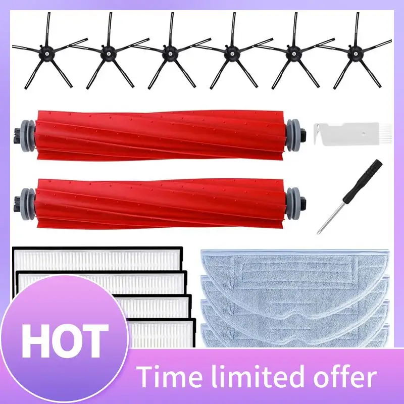 

B69C для Xiaomi Roborock S7 S7 + S7 Plus S7 Maxv S7 Pro S7 Maxv Ultra пылесос основная боковая щетка Hepa фильтр ткань для швабры