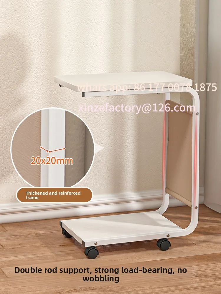 Base per custodia host desktop mobile più carina personalizzabile con ruote Materiale metallico per il posizionamento della stampante con stoccaggio intercato in un unico pezzo