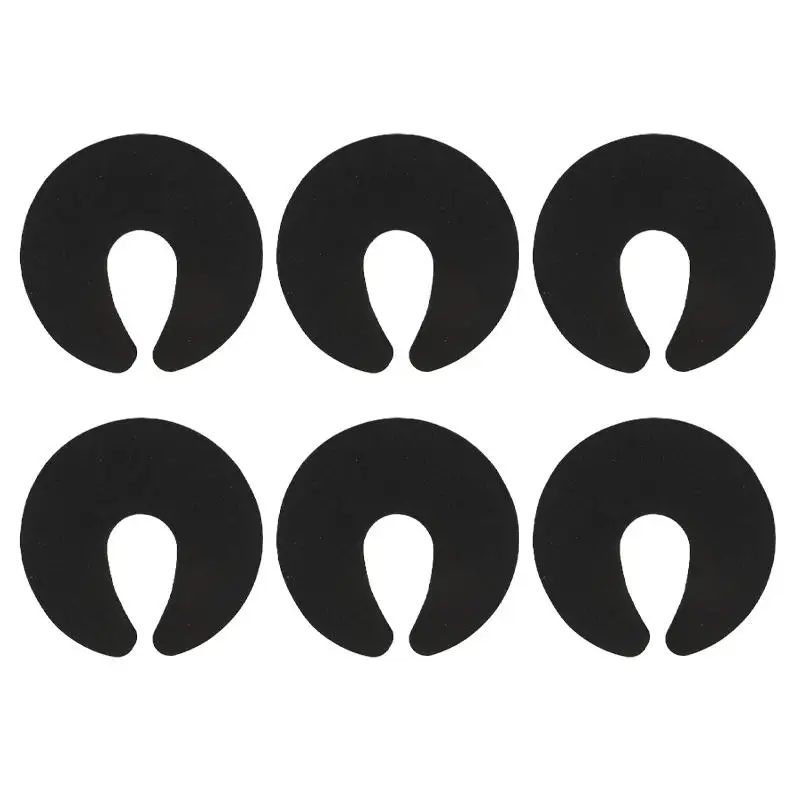 6/12Pcs Baby Sicherheit Tür Stopper Möbel Protector Anti-prise Hand Kind Lock Finger Prise Schutz beweis Tür Slam Stopper