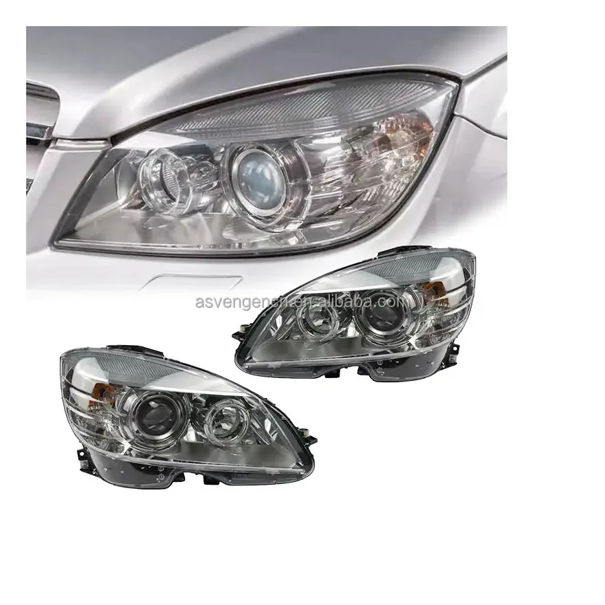 Tingkatkan Ke Sistem Pencahayaan Otomatis Lampu Depan Berkualitas Tinggi Lampu Depan LED Desain Baru untuk Mercedes-benz W204 2009-2011