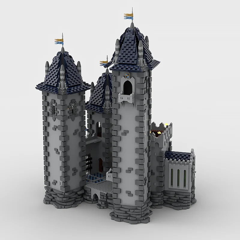 Moc Building Blocks Castle de Trois Tours Technology Modular Bricks Model  Gifts Christmas Toys DIY Sets Assembly