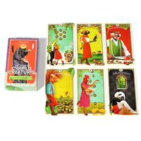 The Tarot of Curious Creatures 78 Card Deck Guide You Toward The Unfolding of Your Own Inner Knowing Card Game Tarot Deck