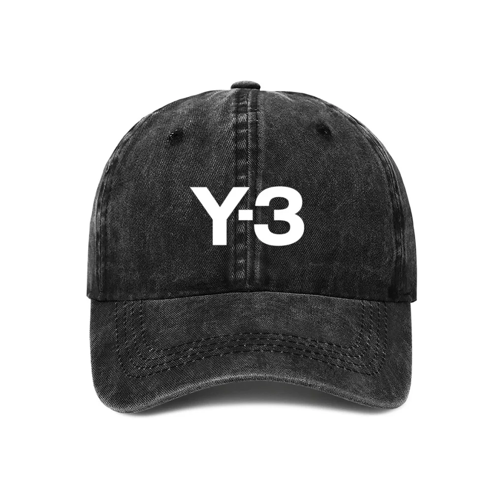 Y-3 Baseball Cap Unisex Cotton Adult Adjustable Hat for Men Women Hip Hop