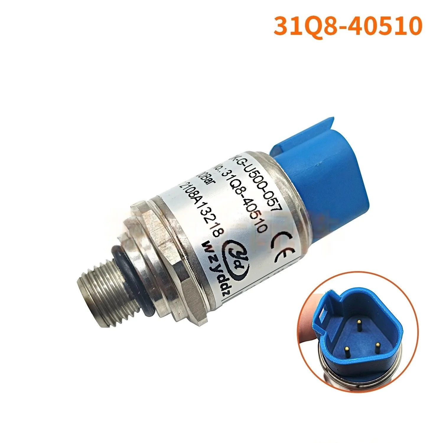 Modern Excavator Pressure Sensor ใช้งานร่วมกับรุ่น 150/215/225/305-9 หมายเลขชิ้นส่วน 31Q8-40500 40520 40510