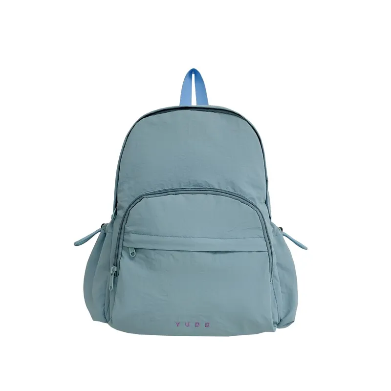 Nylon Simple Solid Casual Backpacks Large Capacity High Quality Durable Classic Style Schoolbags for Women 2024 Fashion Hot Sale