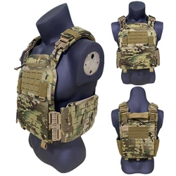 Tactical Combat Vest para corte a laser, O equipamento de transporte é leve, Desmontado rápido, Corte rápido a laser