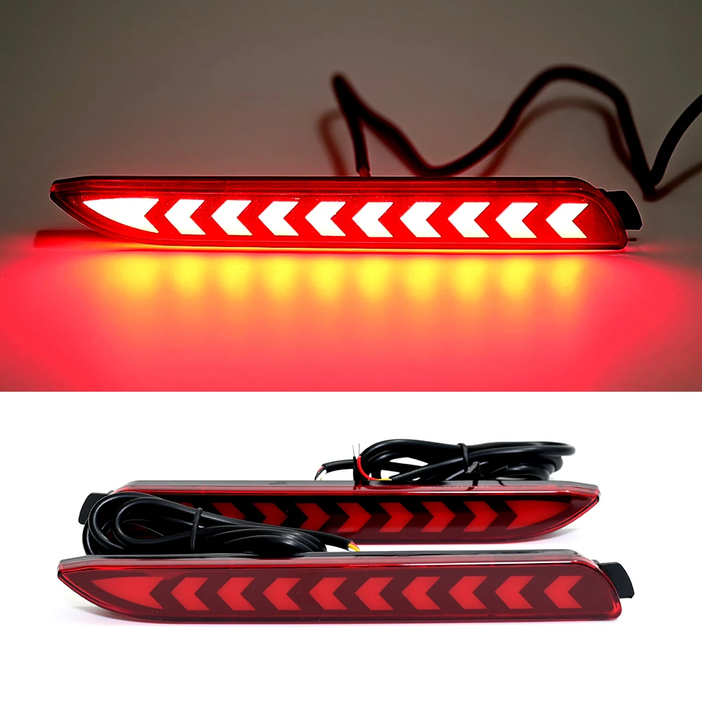 Car Rear Bumper Reflector Tail Brake Light For Toyota RAV4 Camry Sienna Venza For Lexus ISF GX470 RX300 5630 Turning Brake Lamp