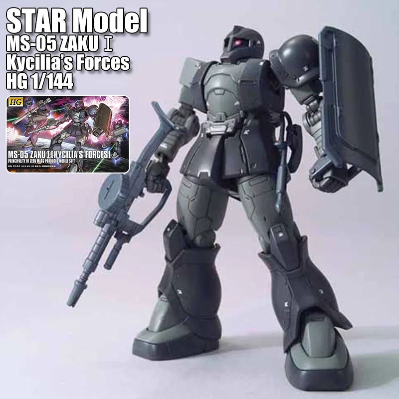 STAR Modello ZAKU HG 1/144 GTO 018 Forze di Kycilia Modello di Montaggio Kit Giocattoli Action Figures Robot Regalo di Plastica