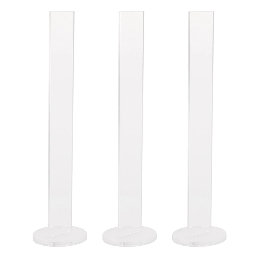 3 قطعة رف شريط أكريليك لواشي والأشرطة اللاصقة حامل تخزين عرض موقف المنظمون سهل التجميع الرف القابل للإزالة