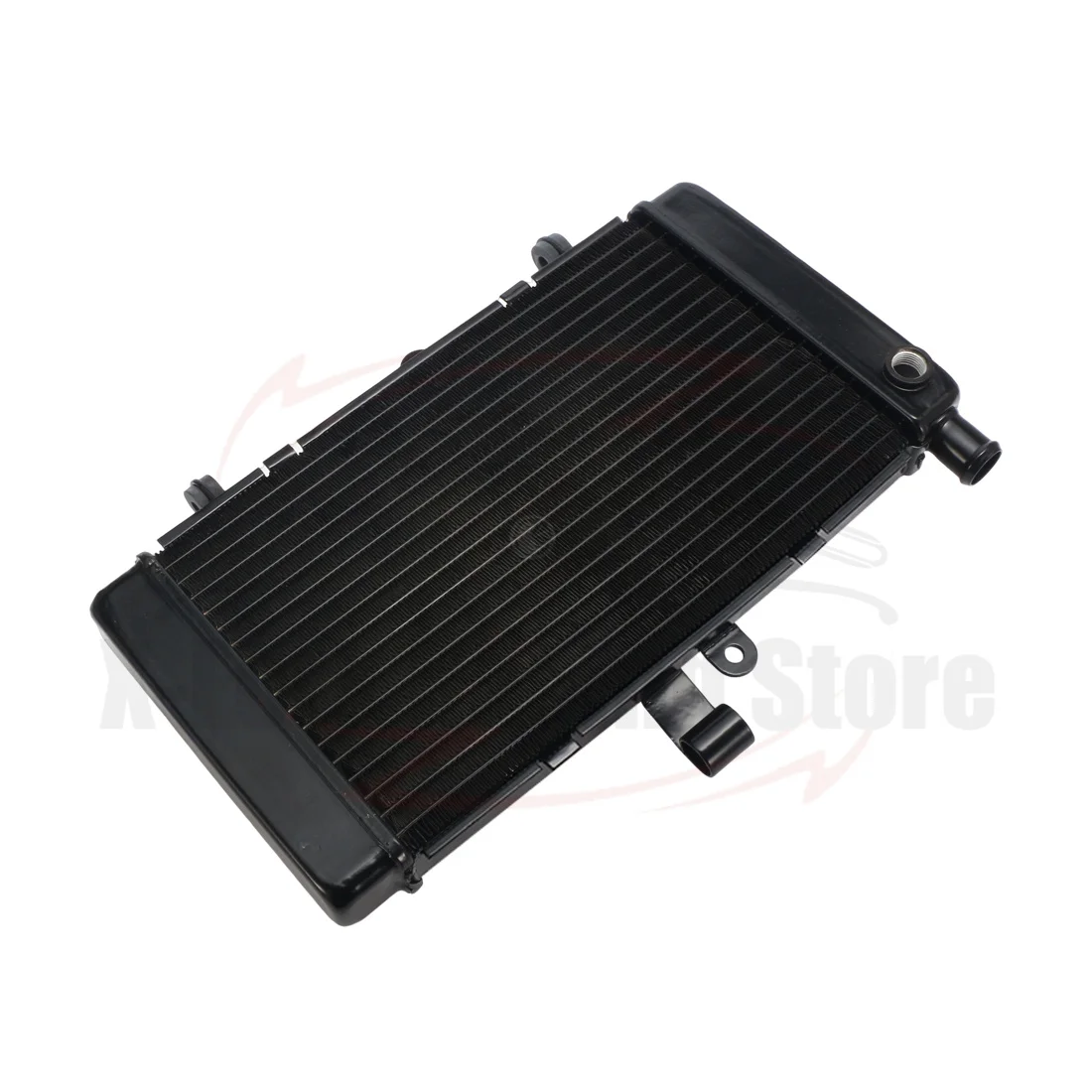 

Motorcycle Aluminium Radiator Cooling Cooler For HONDA CBR250 MC19 1988-1989 Water Tank Engine Radiator Black