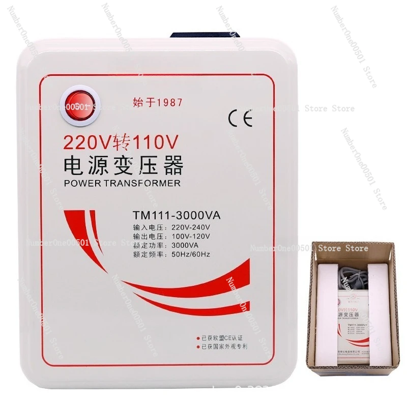 

Трансформатор высокой мощности от 110 В до 220 В, преобразователь глобального напряжения от 220 В до 110 В, адаптер для путешествий и дома