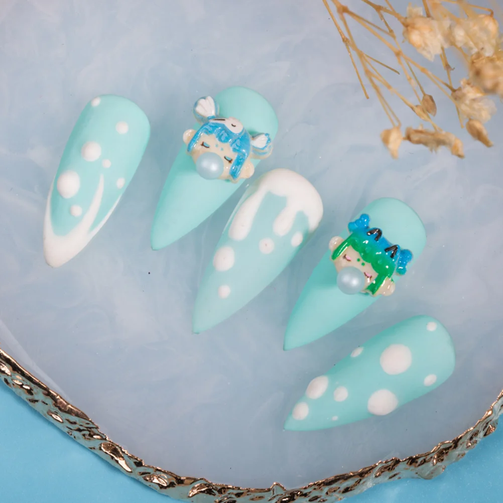 

1 Box Stylish Diy Art Charms Adorable Manicure Decorations Shining Nail Studs Metal Nail Stones For Creative Manicures Diy