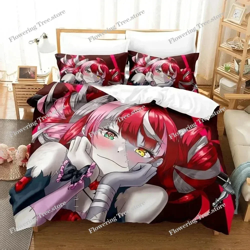 Fashion 3d Printed Anime Kureiji Ollie Bedding Set Boys Girls Twin Queen Size Duvet Cover Pillowcase Bed Kid Adult Home Textiles