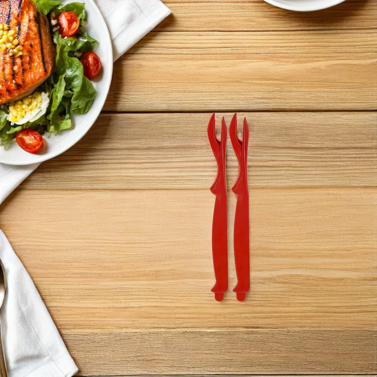 

8Pcs Crab Leg Tools Innovative Forks for Easy Shell Opening and Shrimp Cleaning Stylish Design for Special Meals