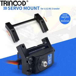TRINOOD Aluminum Alloy Servo Mount for 1/12 Tamiya Lunch Box 57409 RC Model Truck Parts