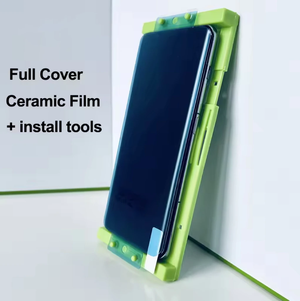 3PCS Curved Screen Protector For Realme 16 Pro Plus 10 11 12 Pro 13 14 15 Pro Plus GT5Pro GT8Pro Ceramic Film Not Tempered Glass