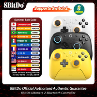 8BitDo Ultimate 2 Bluetooth Controller for Nintendo Switch / Switch 2 PC, Windows 10, 11 TMR Joysticks&8Speed with Charging Dock