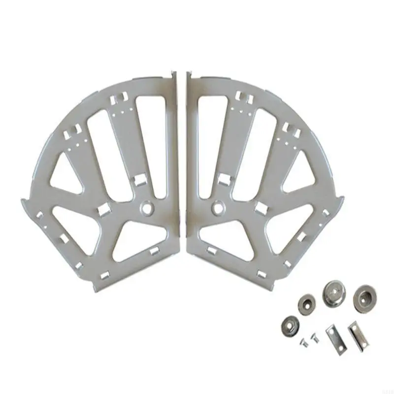 581E 1 Pair Shoes Cabinet Hinges Frame Fittings Stainless Steel Furniture Hinge