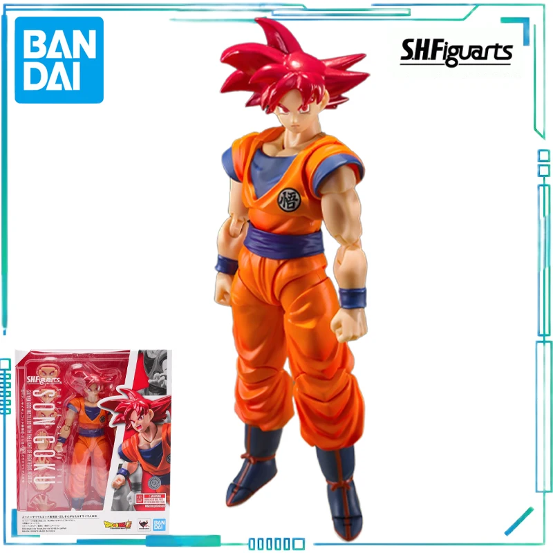 Bandai genuíno s. h. figuarts série dragon ball sun wukong beijita qiuyi peças de efeitos especiais modelo móvel coletar