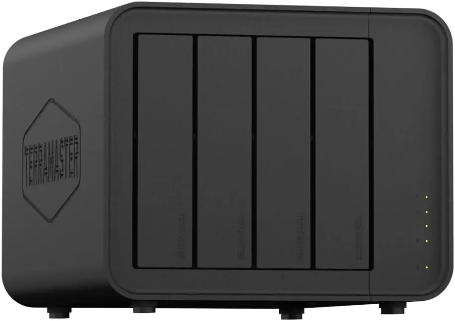 

F4-424 Max NAS Storage - 4Bay Core i5 1235U 10-Cores 12-Threads, 8GB DDR5 RAM, Dual 10GbE Ports