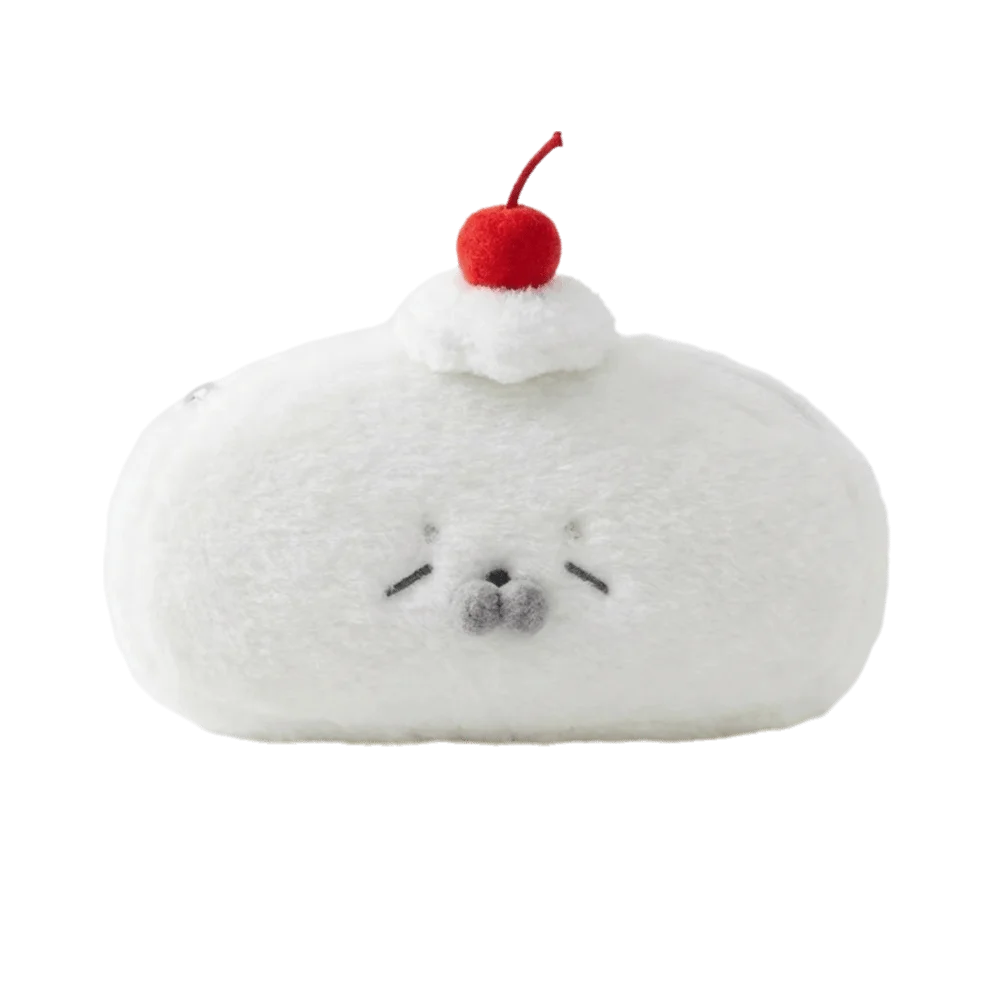 Large Capacity Little Seal Pencil Case Simulation Texture Material Seal Pen Pouch Exquisite Animal Stationery Storage Bag Gift