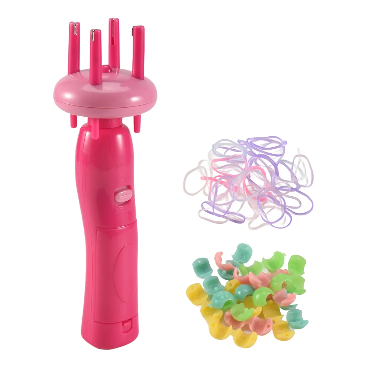 HOT Women Portable Electric Automatic Diy Hairstyle Tool Braid Machine Hair Weave Roller Twist Braider Device Kit