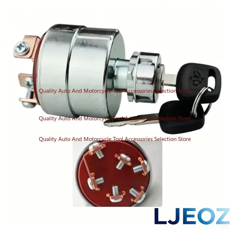 1PC Forklift Parts Ignition Start Switch JK406C For HANGCHA 20-30H