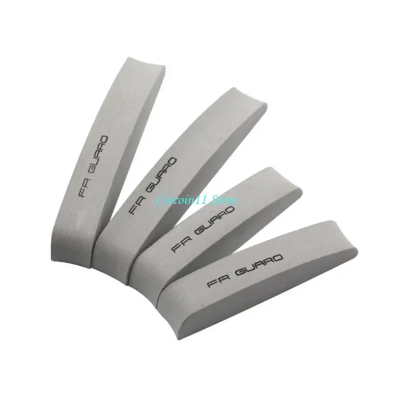 Y1UB 4 Pack Car Door-Guard Bumper Protectors Anti-Collision Scratch resistant Anti-rub Decorative Strips Car Accessories