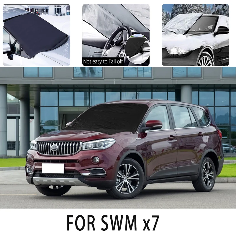 

Car snowcover frontcover for SWM x7 auto snowblocking heat insulation sunshade Antifreeze wind Frost prevention car accessories