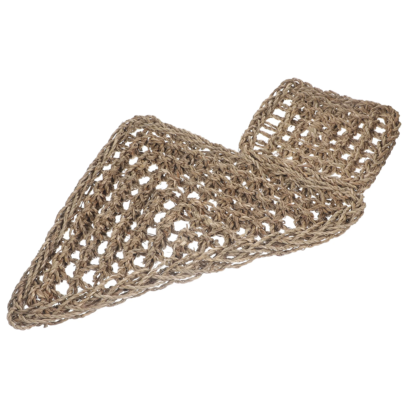 

1 set Lizard Grass Mat Hammock Sphagnum Seaweed Small Rope Bearded Dragon Tank Easy Clean Durable Safe Material Reptile Bed Pet