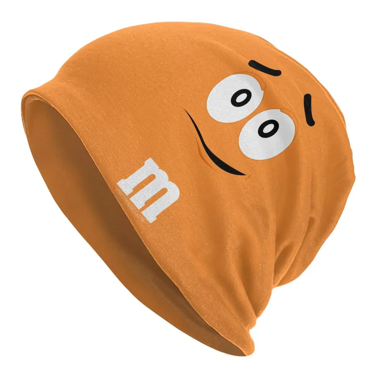 Bonnet Hats M Chocolate Men Women\'s Thin Hat Orange Face Autumn Spring Warm Cap Hip Hop Skullies Beanies Caps