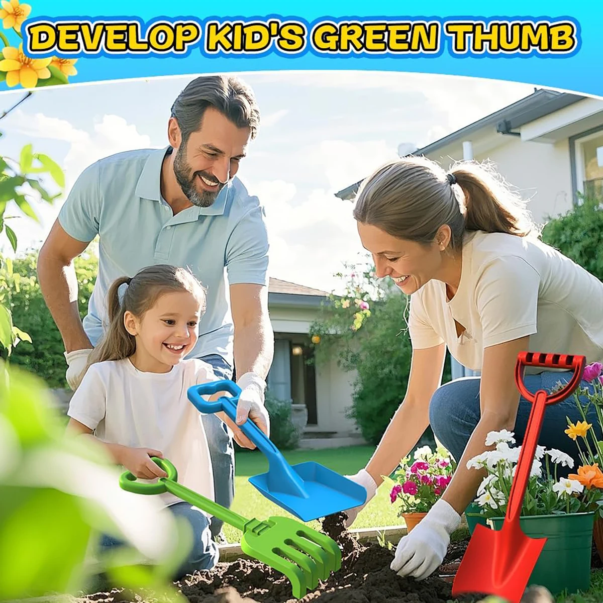 Toddler Beach Shovel Sand Multi-scene Snow Digging Tools Premium Outdoor Sports Summer Water Play Toys For Kids Birthday Present