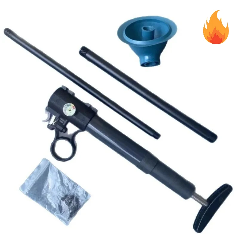 

High pressure toilet spray gun pipe dredger metal aluminum alloy high pressure exhaust valve