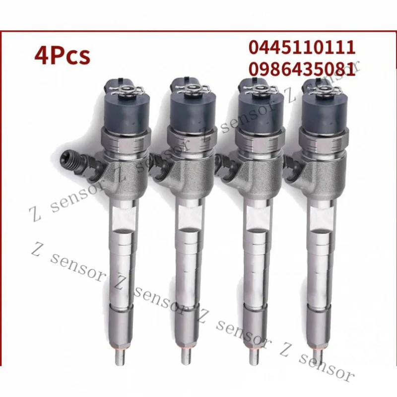 AAA+ 4pcs 0445110111 0986435081 Fuel Injector for Alfa Romeo Fiat Stilo Lancia Thesis