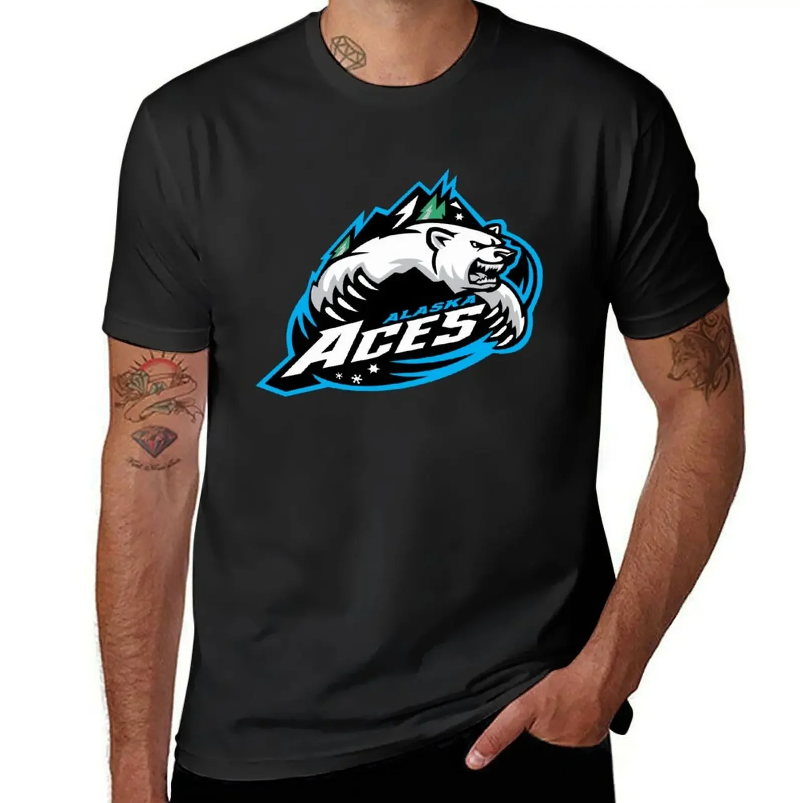 

alaska aces T-Shirt kawaii clothes custom t-shirts Men's t-shirt