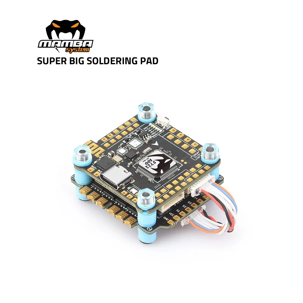 Diatone MAMBA F722 APP MK4 WIFI/DJI Flight Controller Stack F7 45A/55A 128K BLHeli32 ESC 6S 4in1 Dshot1200 Brushless ESC