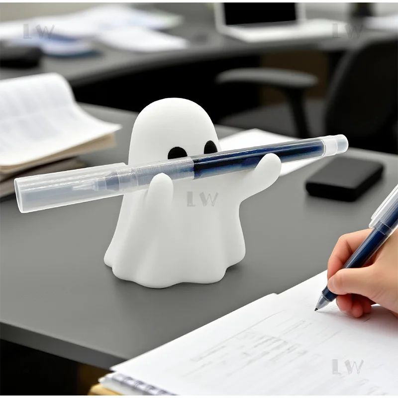 Multi Functional Ghost Statues Funny Ghosts Small Horror Ghosts Halloween Home Decorations Phone Centerpieces Shelf