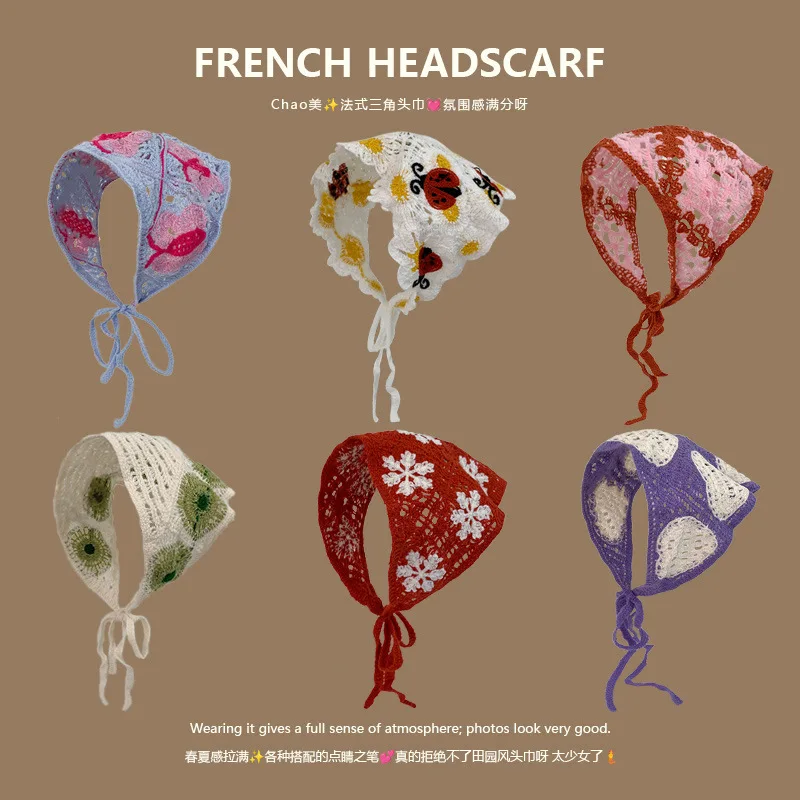 Knit Triangle Headband French – обзор и цена Headband Summer Knit