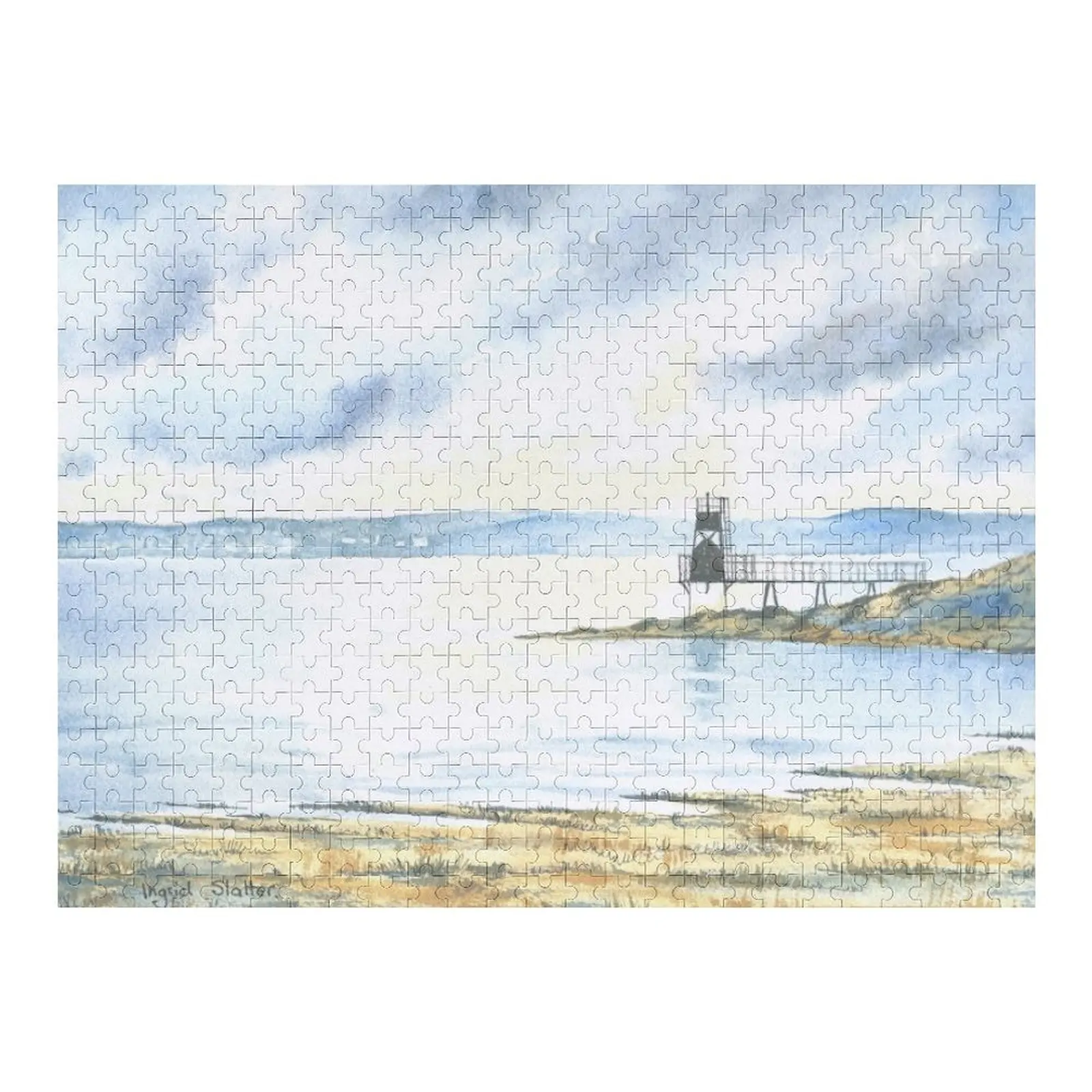 

Battery Point Portishead Jigsaw Puzzle Customizeds For Kids Personalized Gift Wooden Name Personalised Puzzle